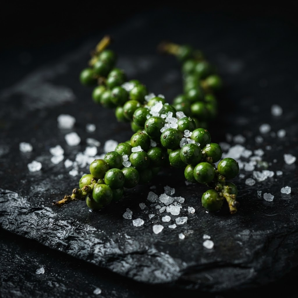KAMPOT SALTED GREEN PEPPER